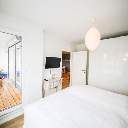Ferienwohnung Strandvilla Augustusbad App. 08 沙博伊茨 外观 照片