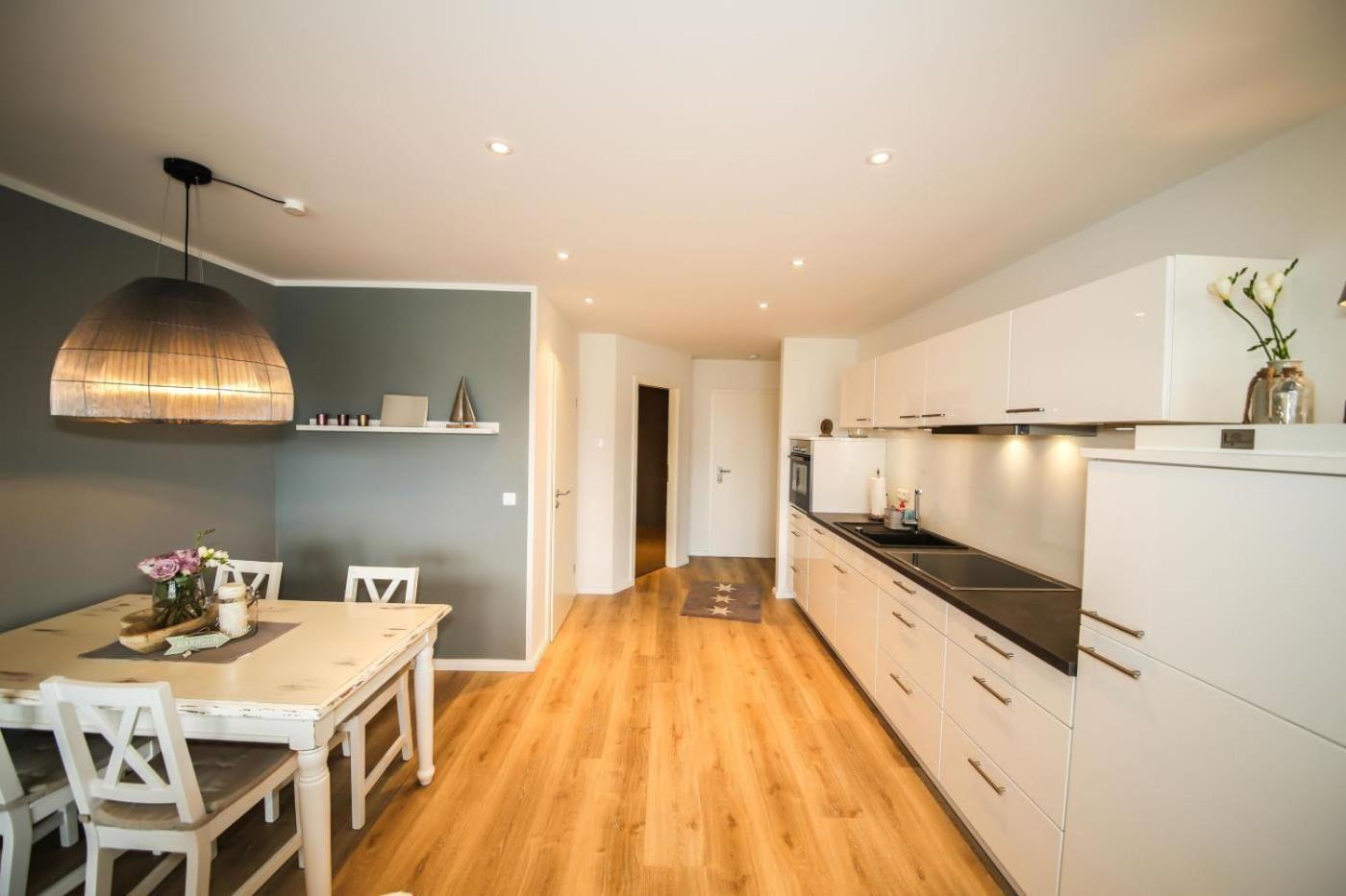 Ferienwohnung Strandvilla Augustusbad App. 08 沙博伊茨 外观 照片