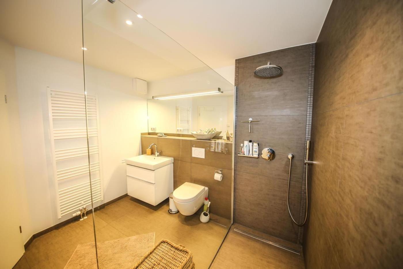 Ferienwohnung Strandvilla Augustusbad App. 08 沙博伊茨 外观 照片